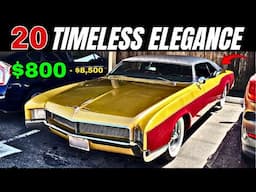 20 Classic Cars Under $8K You Won't Believe Exist!