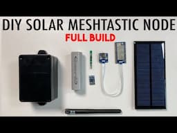 How to build a super covert solar Meshtastic node!!!