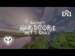 『 mcje 』minecraft hardcore chill let's play series 🌱 ep.1《 gathering resources 》