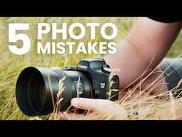 5 Photography Problems (and how to fix them)!