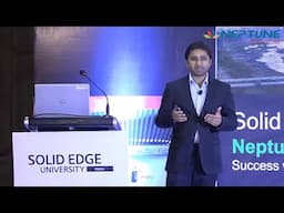 Corporate Presentation at Solid edge University - India by Soham Panchal (Director of Neptune)