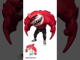 Street Sharks NEW Character Design for Big Slammu!