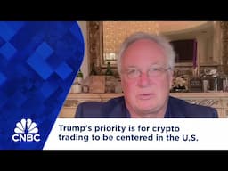 Trump's priority is for crypto trading to be centered in the U.S.