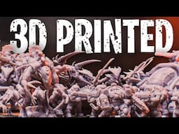 3D PRINTING WARHAMMER 40k with 1 LITER of RESIN