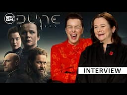 Emily Watson & Olivia Williams on Dune Prophecy, perils of Comic-Con, & Shakespeare in Space