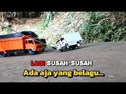 Terlalu truk Kiki core oleng di tanjakan |versi miniatur truk | #ceritarakyat