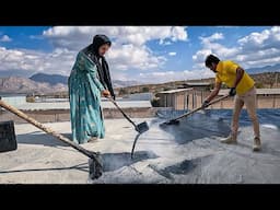 Waterproofing Her Roof: A Single Mom’s Dedication to Her Kids