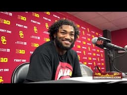 USC LB Easton Mascarenas-Arnold on Nebraska win, defensive performance and chippy game