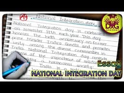 essay on national integration day | national integration day | essay on national integration |