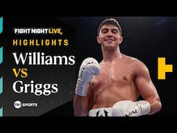 STUNNING DEBUT 🥊 | Lewis Williams vs. Lamah Griggs | Fight Night Highlights #DaviesMasoud