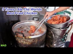 5 Times I Ate Thailand's Best Fried Chicken, Thailand Market Chicken, Delicious.