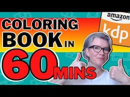 How to Use Creative Fabrica for Coloring Books | KDP Coloring Book Tutorial | 60 Mins Step By Step