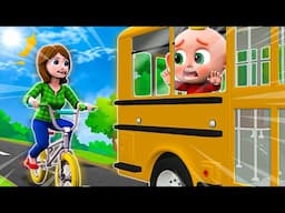 Wheel on The Bus Song + Funny Kids Songs and More Nursery Rhymes & Kids Songs - PIB Little Song