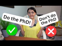 Should you do a PhD?