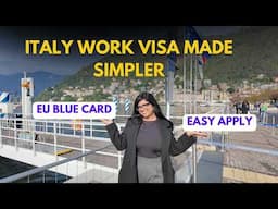 Italian New changes to EU blue Card . Work Visa in Italy