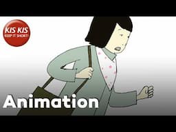 Young woman deals with insecurities at work | Stationery - Animated short film by Monica Rho