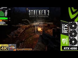 S.T.A.L.K.E.R. 2 Epic Settings, DLAA + FG 4K | RTX 4090 | R7 9800X3D