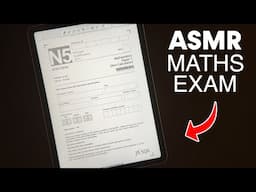 [ASMR] Can I Solve a High School Maths Exam?