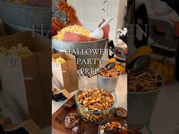 Halloween Party Prep 🎃✨ popcorn bar, custom signs & more!