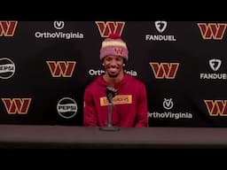 QB Jayden Daniels Speaks to the Media After Practice | Washington Commanders