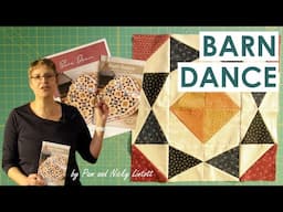 How to make Pam and Nicky Lintott's Barn Dance Quilt!