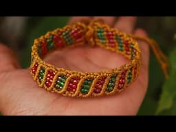 How To Make Beaded Bracelet At Home | Creation&you