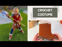 CROCHET Halloween COSTUME | Little Crochet Viking | Winding Road Crochet | Crochet INSPIRATION |