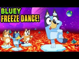 Floor Is Lava - Danny Go! - Bluey Freeze Dance - Bluey Brain Break - Bluey Floor Is Lava