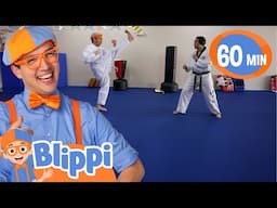 Blippi Tries Taekwondo For The First Time! | Blippi & Meekah Challenges and Games for Kids