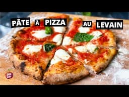 PÂTE À PIZZA AU LEVAIN 🍕 Meilleure pâte à pizza