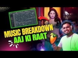 Aaj Ki Raat (Stree 2) Music Breakdown - FL Studio With Kurfaat