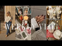 WEEKLY VLOG: CHRISTMAS SHOPPING, BEAUTY FINDS & WARDROBE REFRESH  | Blair Dalar Khodagholian