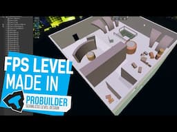 FPS Level Made in ProBuilder—Showcase