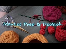 Crochet Market Prep & Destash (in rainbow order)