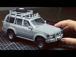 Building a Toyota Land Cruiser in 1/24 Scale (Part 1) - Tamiya