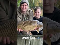 My Son's Epic PB Carp Catch!