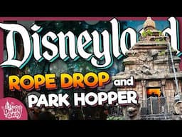 BEST Disneyland Rope Drop and DCA Park Hopper Strategy