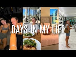 TAMPA VLOG: visiting Sydney!! workouts, dancing, shopping, coffee, + more !