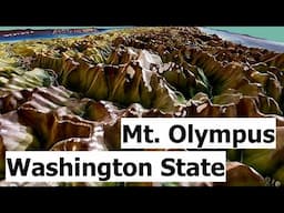 Mount Olympus Landform Features, Washington State