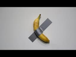 Banana taped to a wall sells for $6.2 mn in New York | AFP