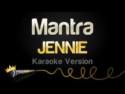 JENNIE - Mantra (Karaoke Version)