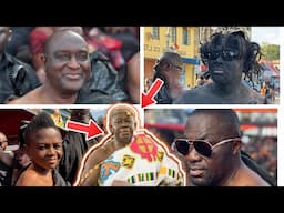 So S@d😭, Yaw Dabo, Alan Cash, Despite & friends storms Otumfour’s first son funeral