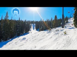 Skiing Mary Jane Top to Bottom at Winter Park Ski Resort Colorado