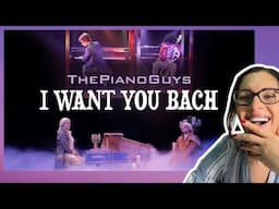 The Piano Guys - Jackson 5 and Bach "I Want You Bach" | Fan Request | First Time Reacting |