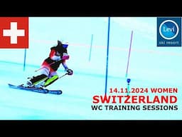 LEVI WC SL Training Sessions 2024 /SWITZERLAND Women