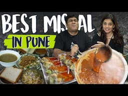 Finding the best and झणझणीत MISAL in PUNE! 🔥 Newale Misal | Vaidya Uphar Gruha