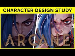 🔴 Arcane Art Style Study: Design a Custom League of Legends Character