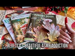 ASMR Christmas catalogs! (No talking version) Vermont Country Store~Country Door~Bronner's