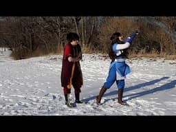 A Southern Water Tribe Christmas || An Avatar The Last Airbender Cosplay Skit-CMV