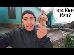 16 Km दूर पहाड़ों से आए गांव में वोट डालने || Pahadi Lifestyle Vlog || Cool Pahadi